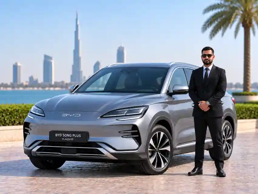 BYD Song Plus Flagship With Driver in Dubai