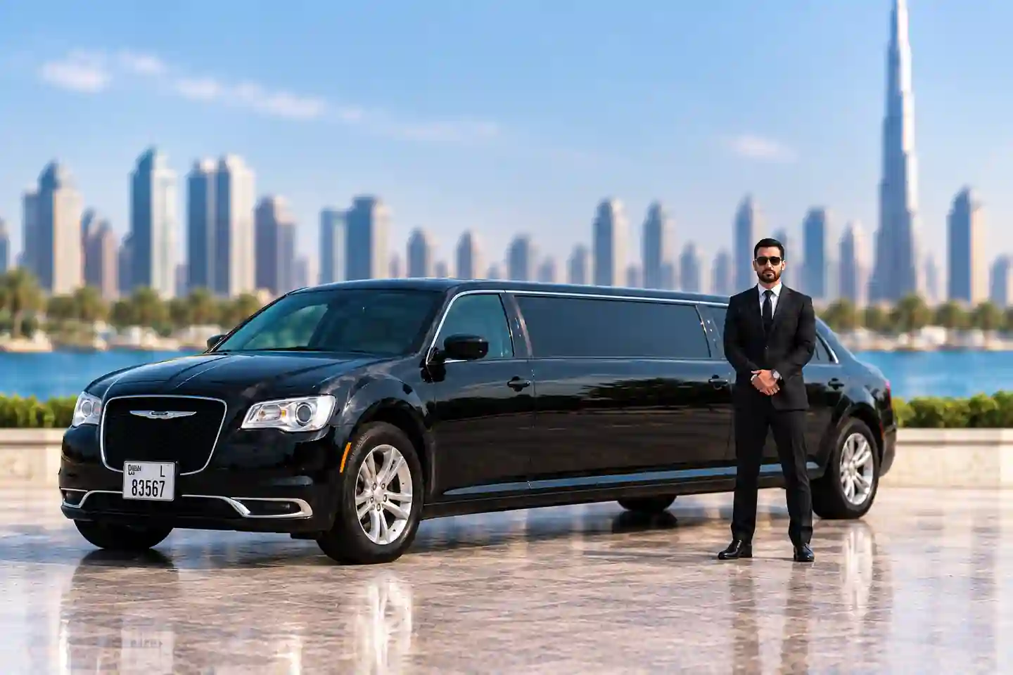 Chrysler Pearl Limo Dubai