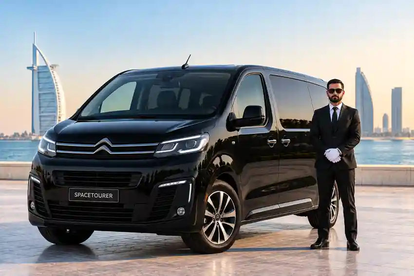 Citroen SpaceTourer VAN with Chauffeur in Dubai