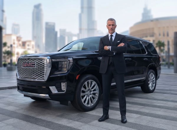 GMC Yukon Denali With Driver in Dubai