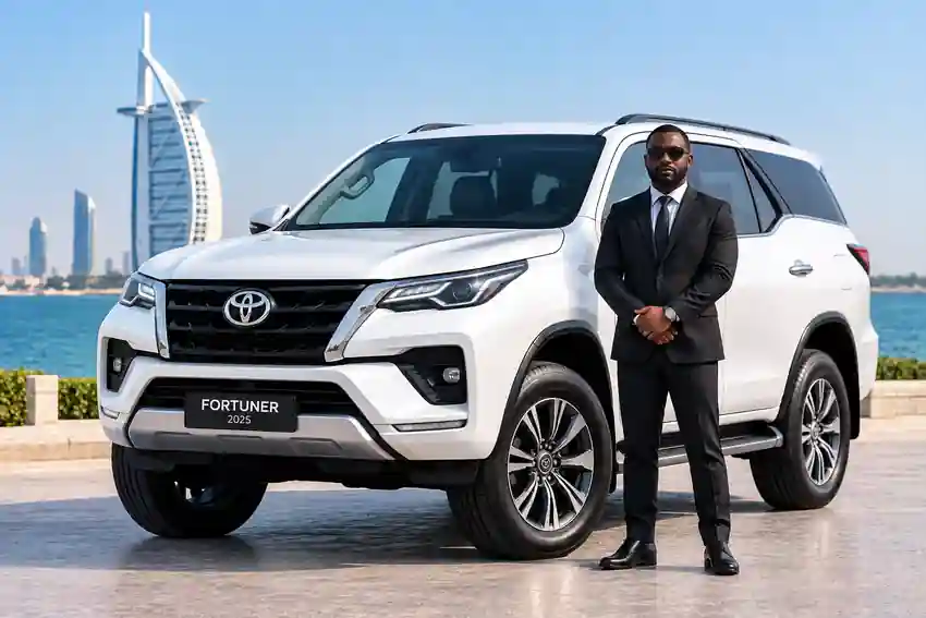 Toyota Fortuner With Driver in Dubai