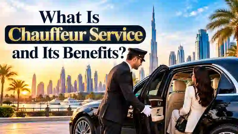 Professional chauffeur service in Dubai
