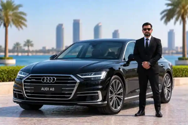 Audi A8 With Driver in Dubai