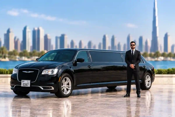 Chrysler Pearl Limo Dubai
