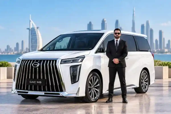 GAC M8 Rental in Dubai with Chauffeur