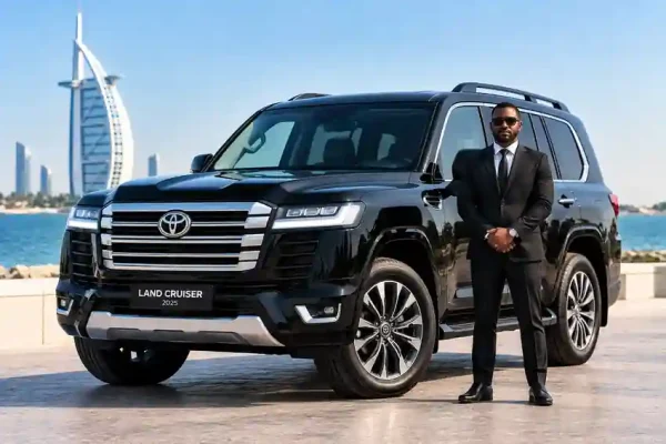 Toyota Land Cruiser Chauffeur Car Hire Dubai