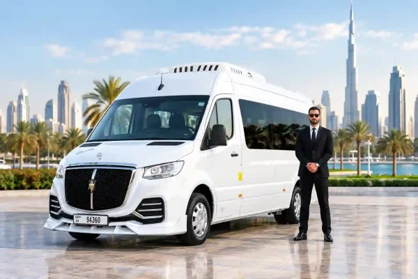 Mercedes Sprinter 14 Seater with driver Dubai