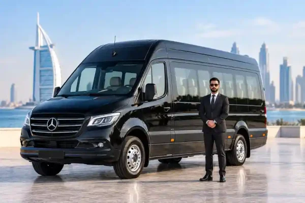 Mercedes Sprinter 19 Seater with driver Dubai