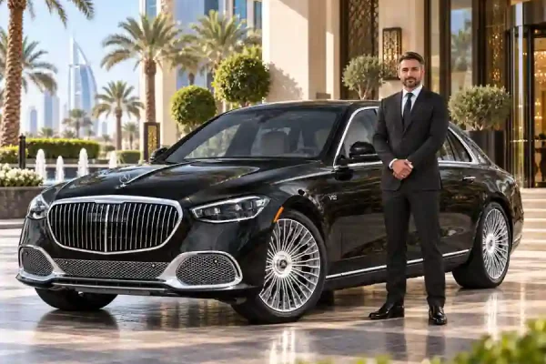 Mercedes Maybach chauffeur service in Dubai by RTO Chauffeur Tourism