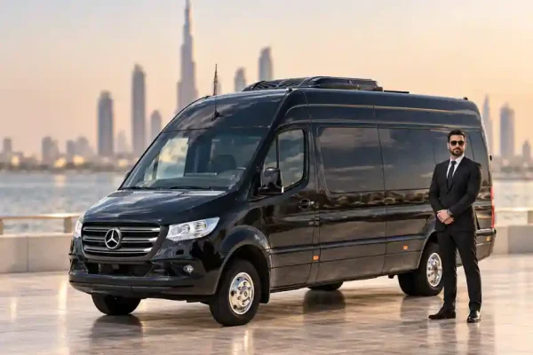 Mercedes Sprinter 16 Seater with driver Dubai