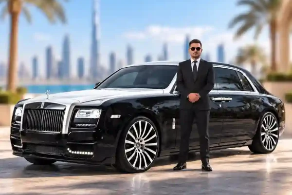 Rolls Royce Ghost chauffeur service in Dubai by RTO Chauffeur Tourism